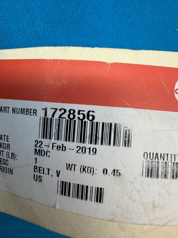 Genuine Cummins Engine 172856 V-Belt