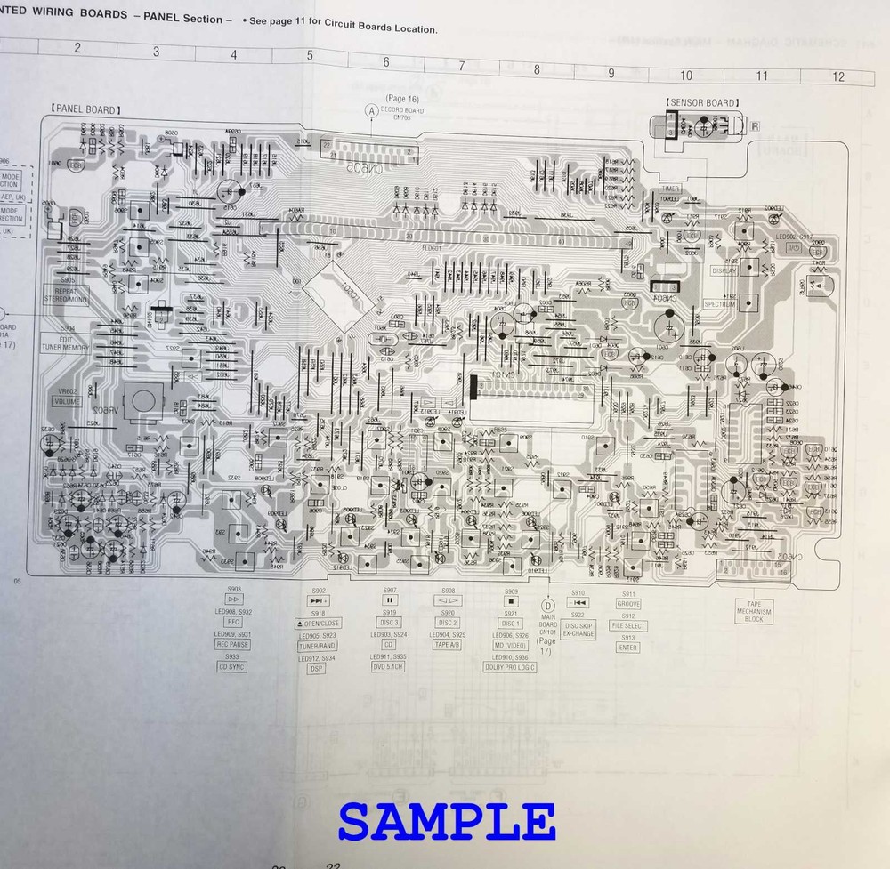 SONY D-E440 D-E441 D-E441SR D-E443 D-E445 Service Manual Original Paper OEM Repa