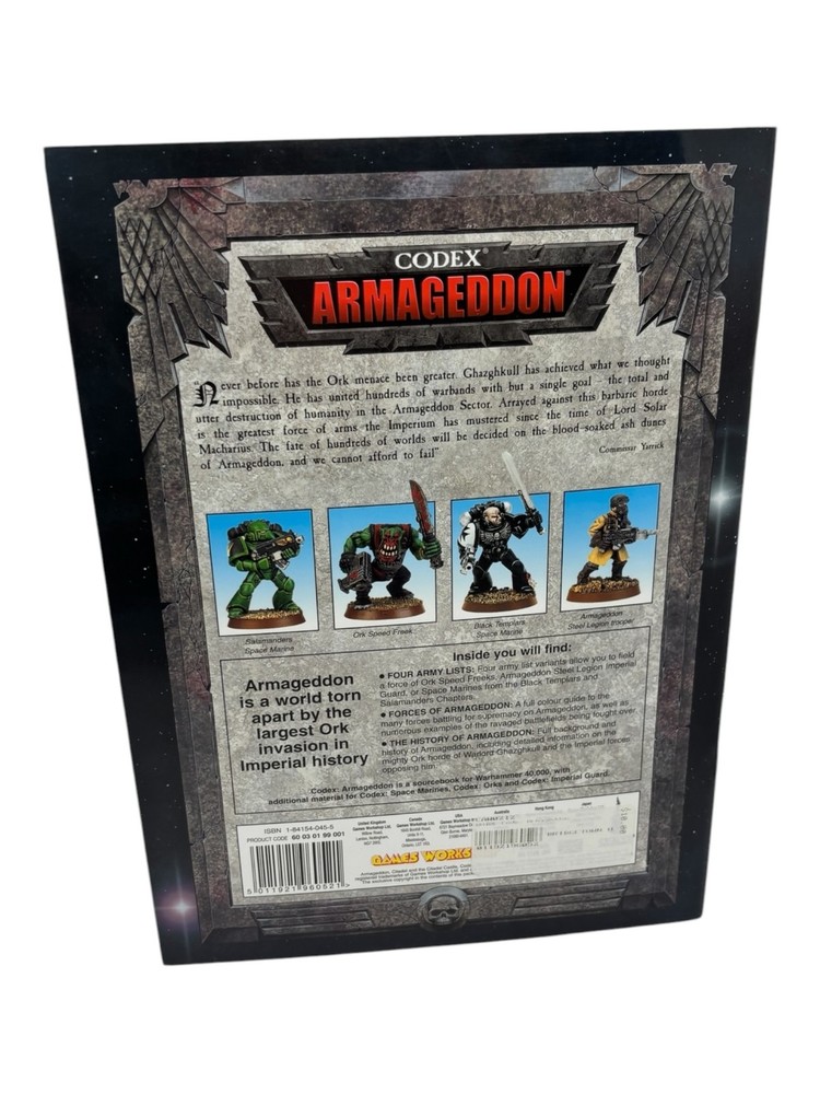 Warhammer 40k Codex Armageddon 3rd Edition (PaperBack)
