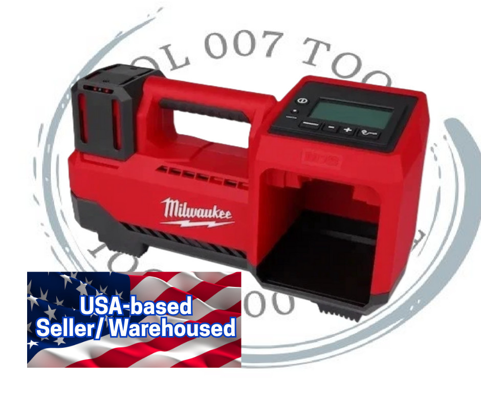 NEW BOX Milwaukee M18 2848-20 Tire Inflator, 2x 5.0 Batteries 18 Volt Tool 18V