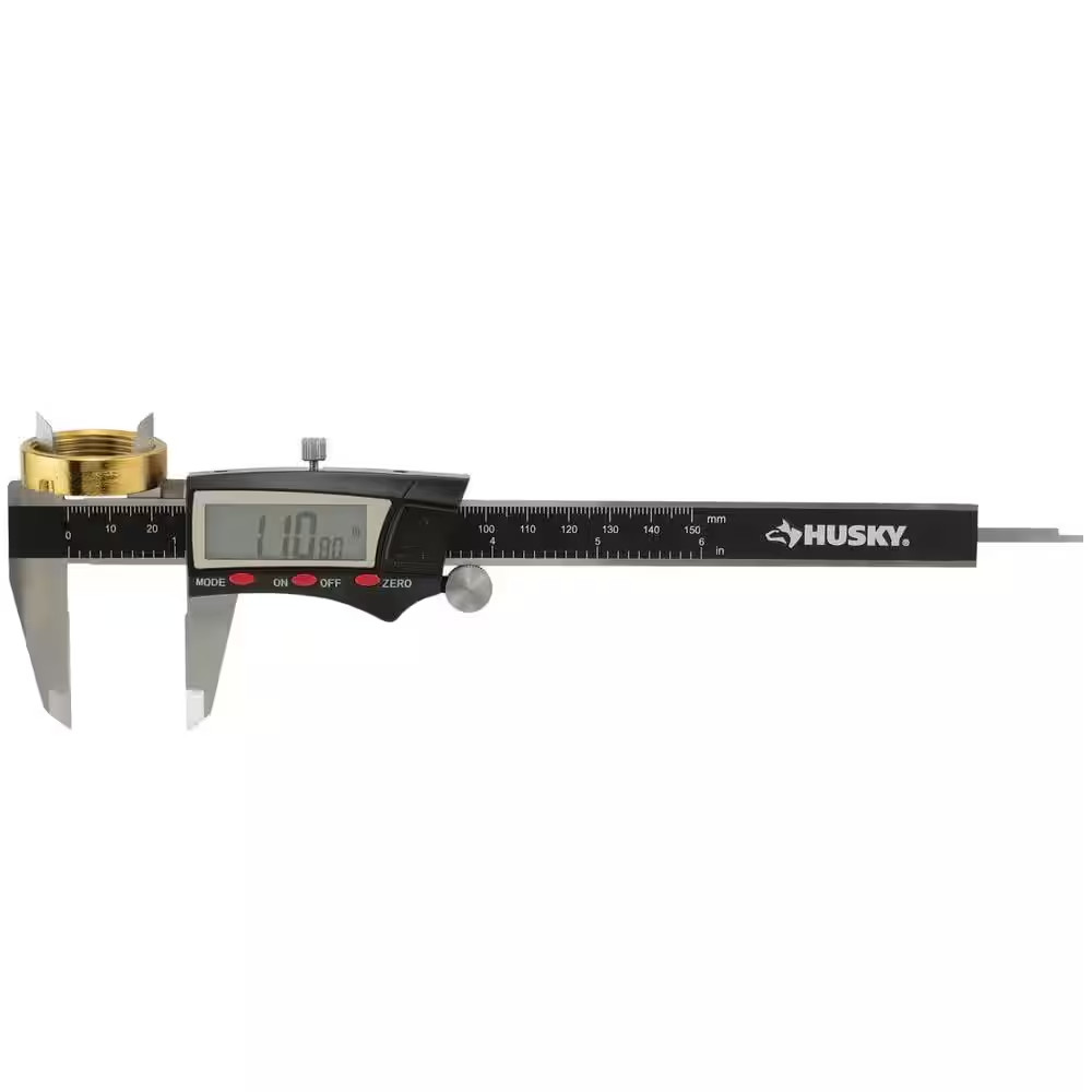 6 In. 3-Mode Digital Fractional Caliper