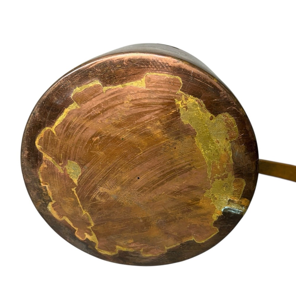 Antique dovetailed Copper Pan W/Copper Handle