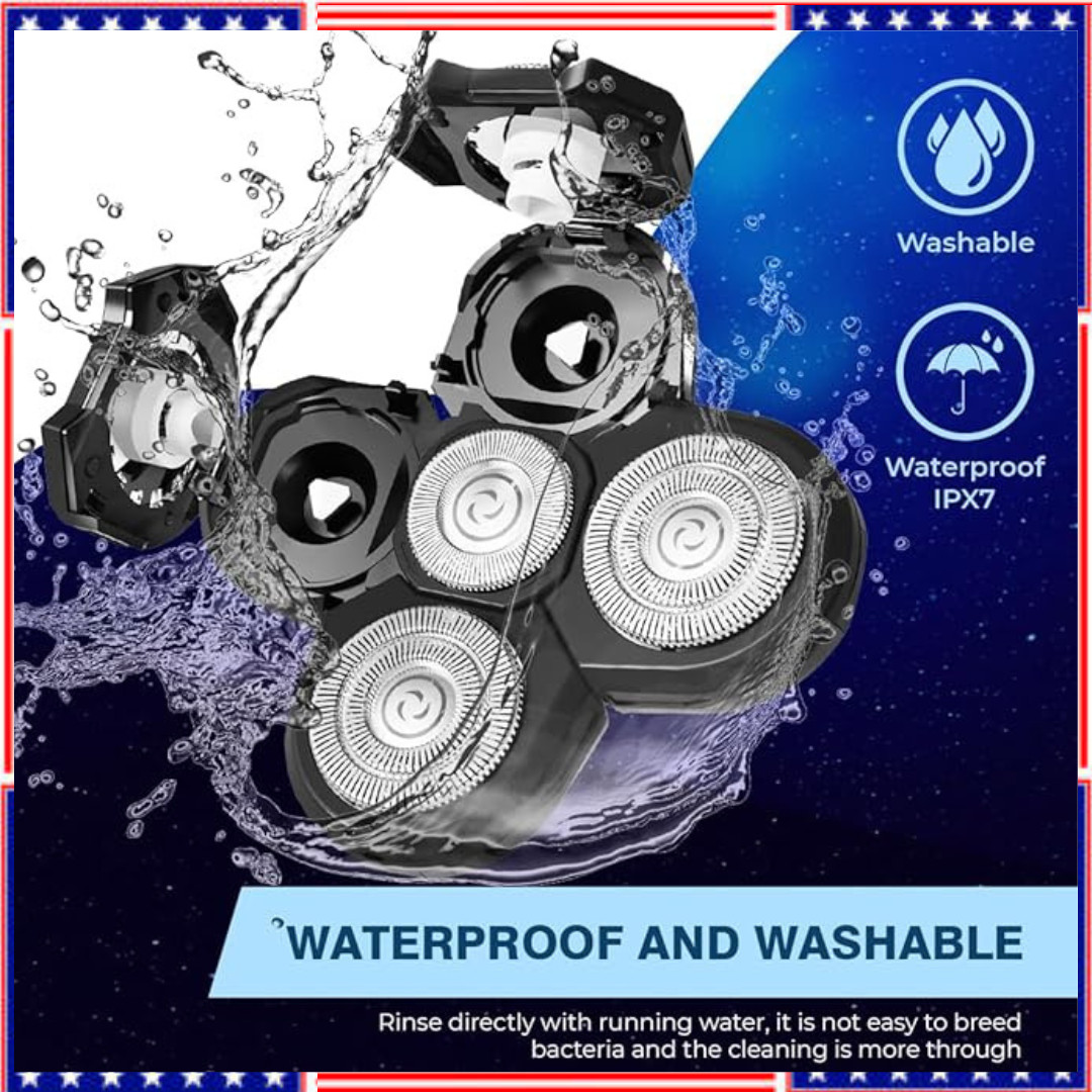 3 PACK Replacement Blades for Freebird Flex Series Head Shaver For Bald Men Set