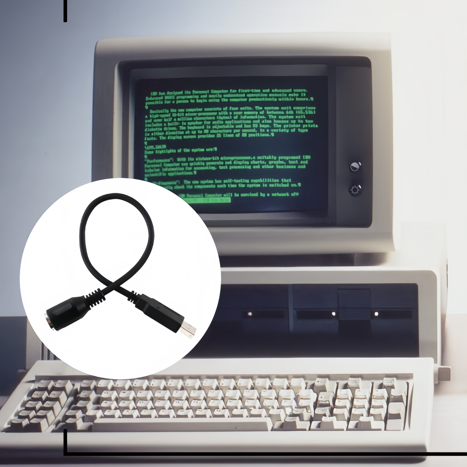 Fits XT/at to USB Soarer's Converter+Remapping+Macros+NKRO-Support IBM Model F/M