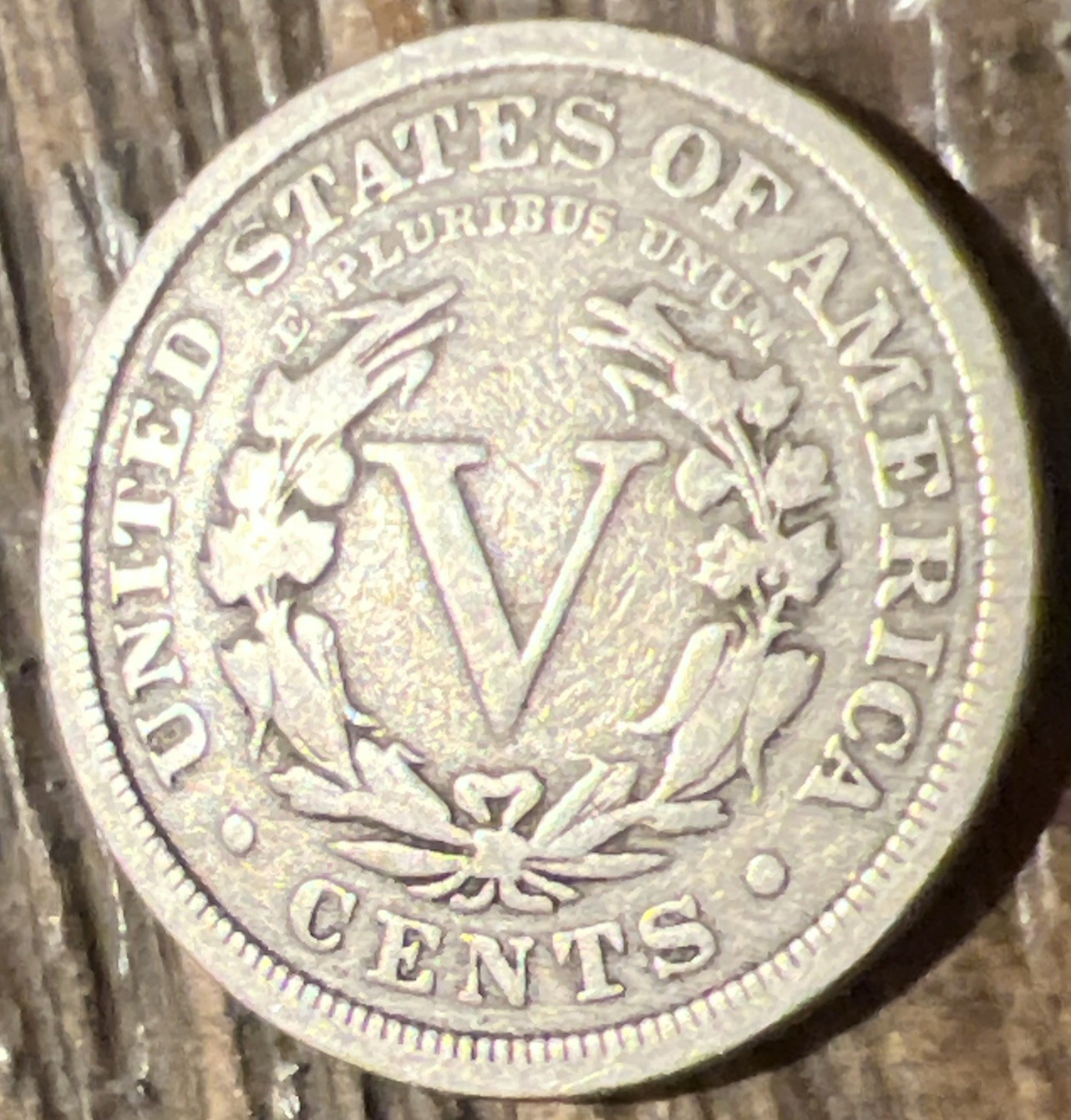 1898 - P - 19th Century Liberty Head V Barber Nickel Coin US