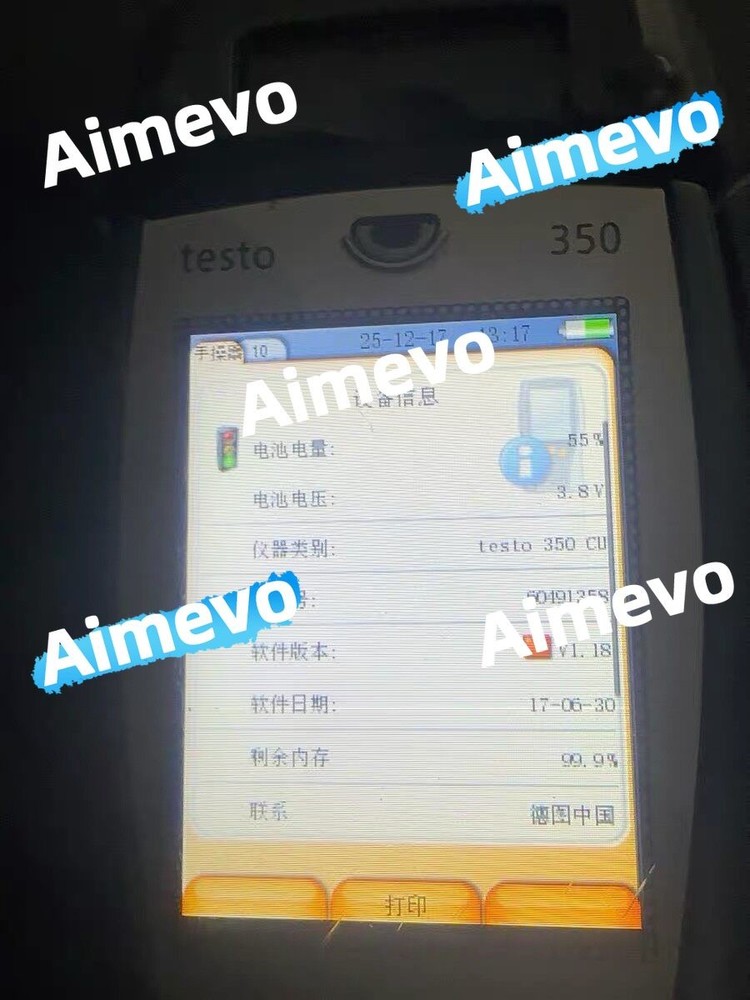 1PCS Used Testo 350 Gas Analyzer