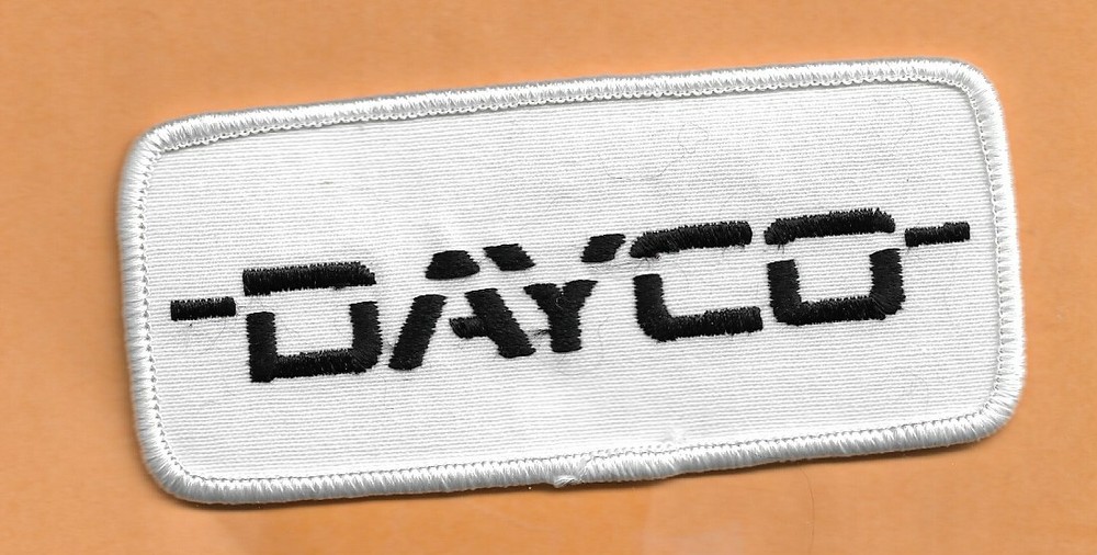 DAYCO RACING PATCH  2"  X 4 1/2"