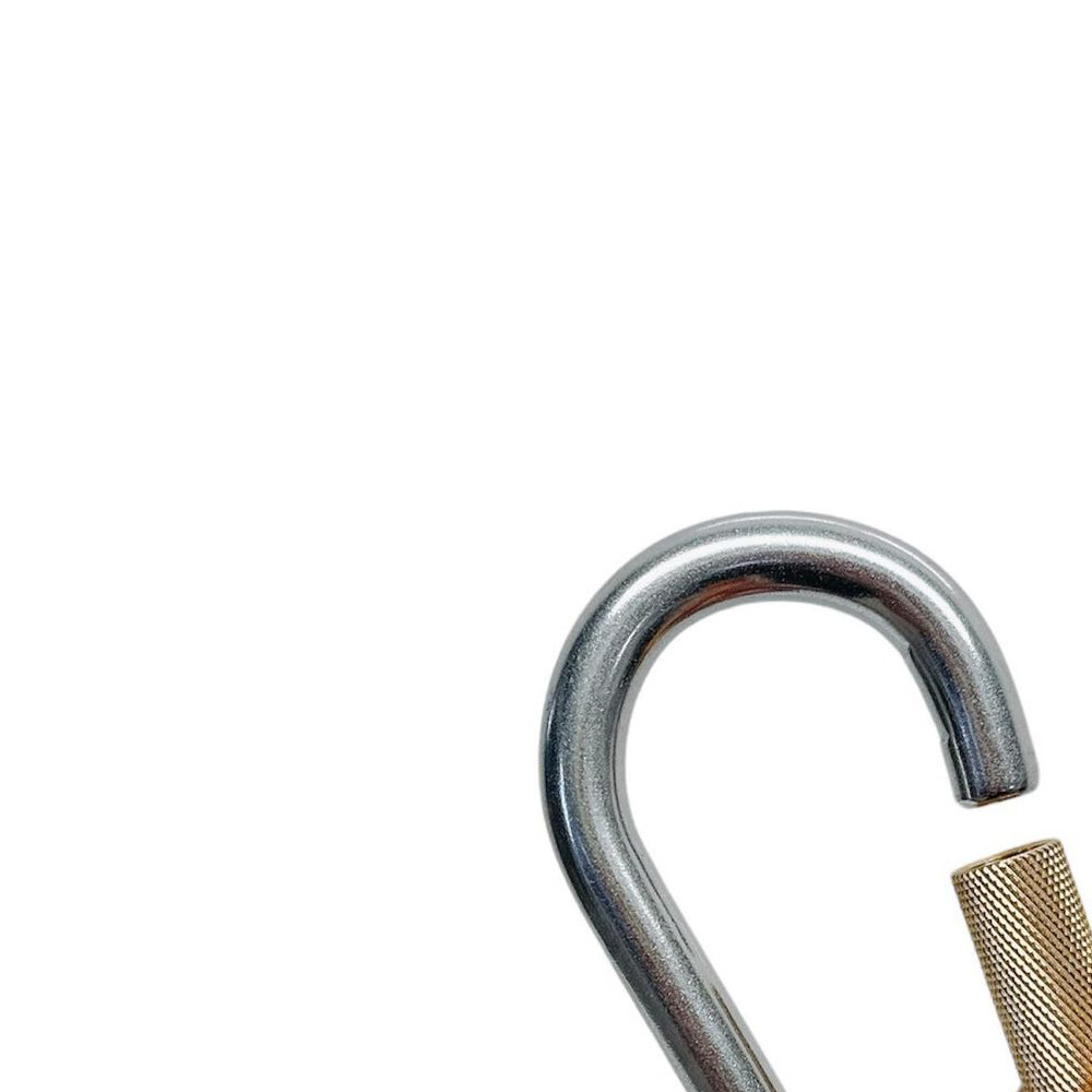 7/16" Stainless Steel Quick Link Spring Loaded Lock,Copper Spring Gate 4 PCS