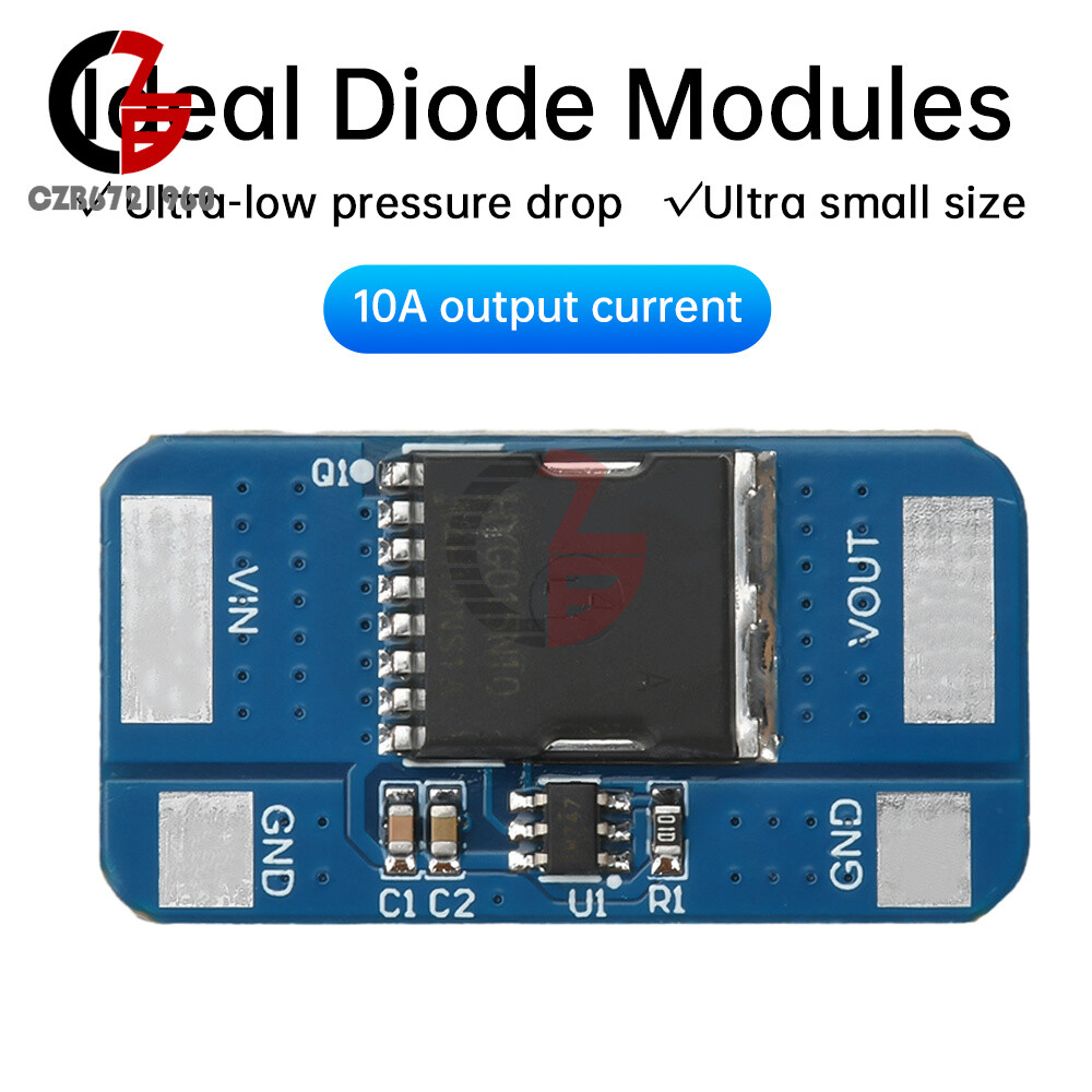 Ideal Diode Module Backflow Prevention Ideal Diode Rectifier 5-30V 10A LM74700
