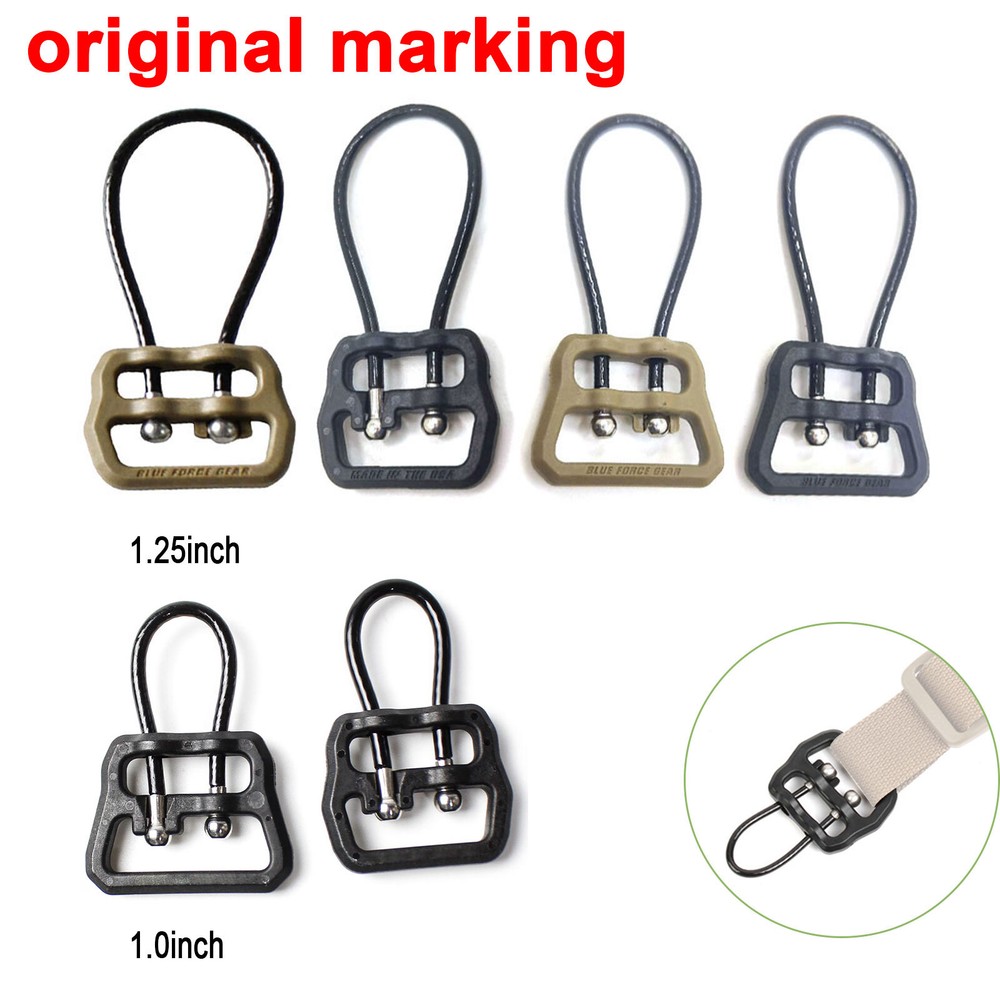 Universal Wire Loop Sling Connection Adapter Quick Release Buckle 1/1.25