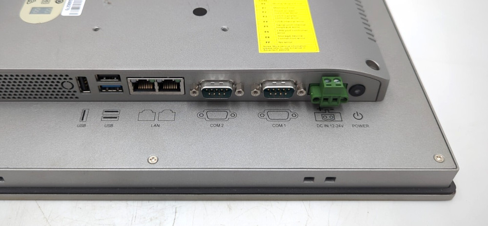 Advantech PPC-3120S-RAE 12.1in Panel PC Windows 10 Pro Used