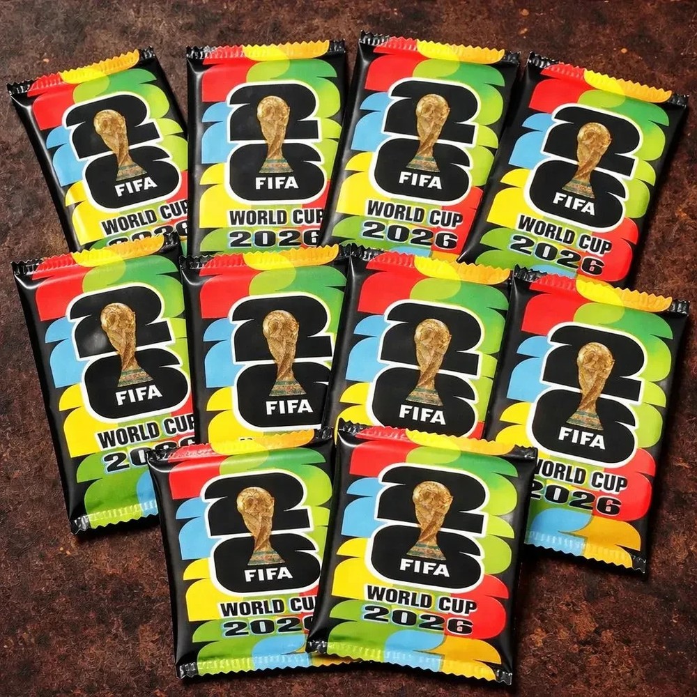 20 sobres  Figuritas MUNDIAL 2026 Barba Negra WORLD CUP 2026 FIFA