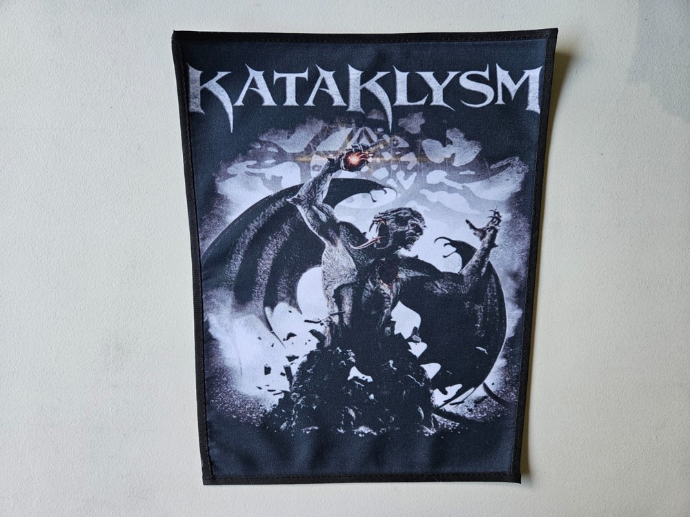 KATAKLYSM, SEW ON SUBLIMATED LARGE BACK PATCH