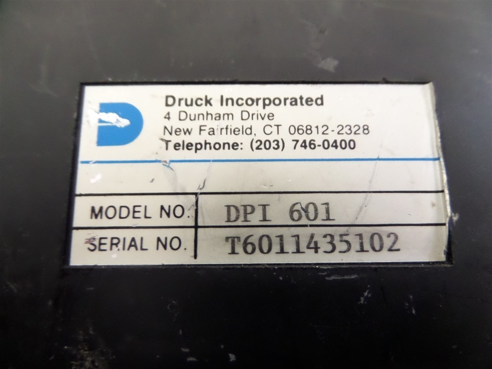 Druck DPI 601 Digital Pressure Indicator