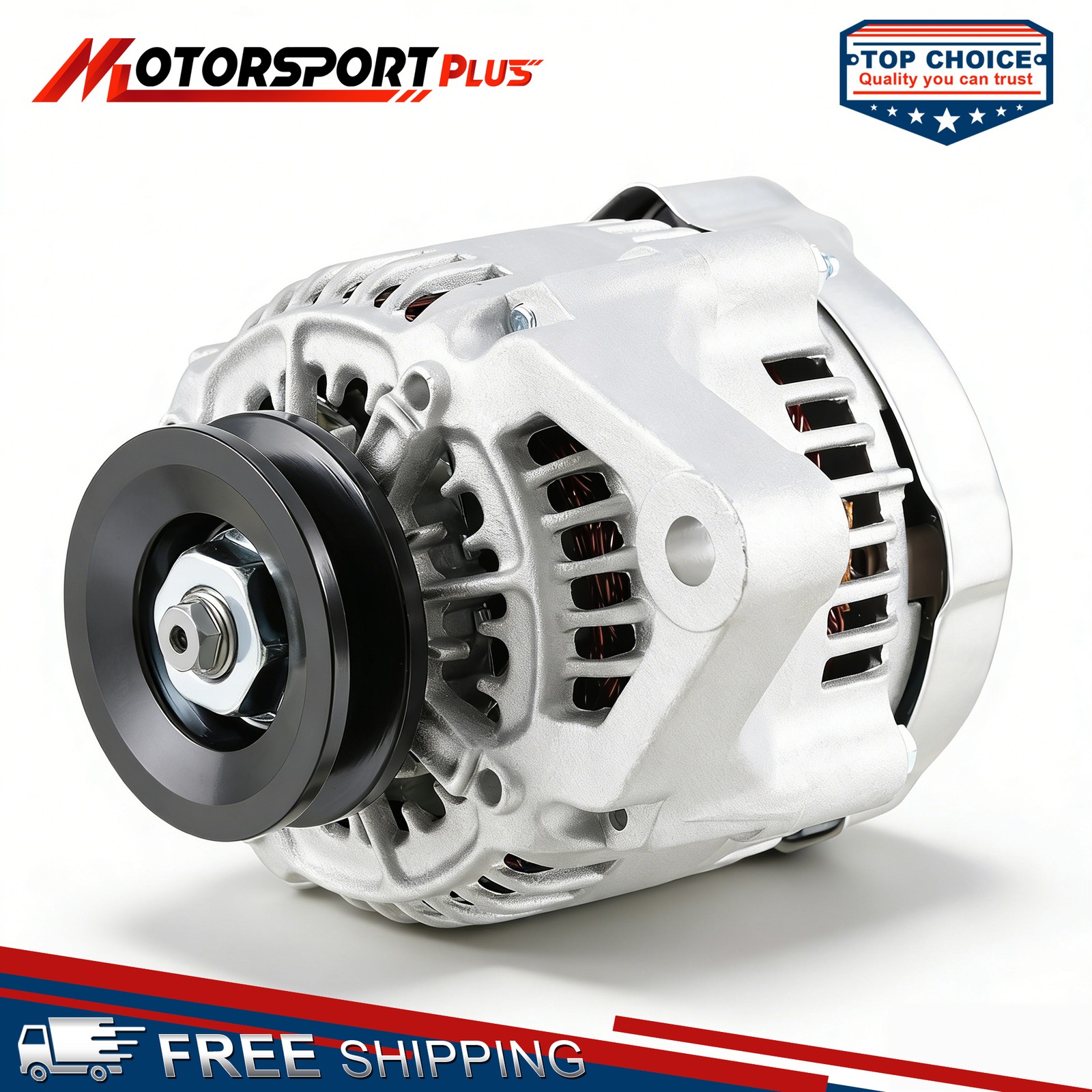 Alternator For 1987-1992 Mini GM 1 Wire SBC BBC Chevy Race 12180-SE 400-52062