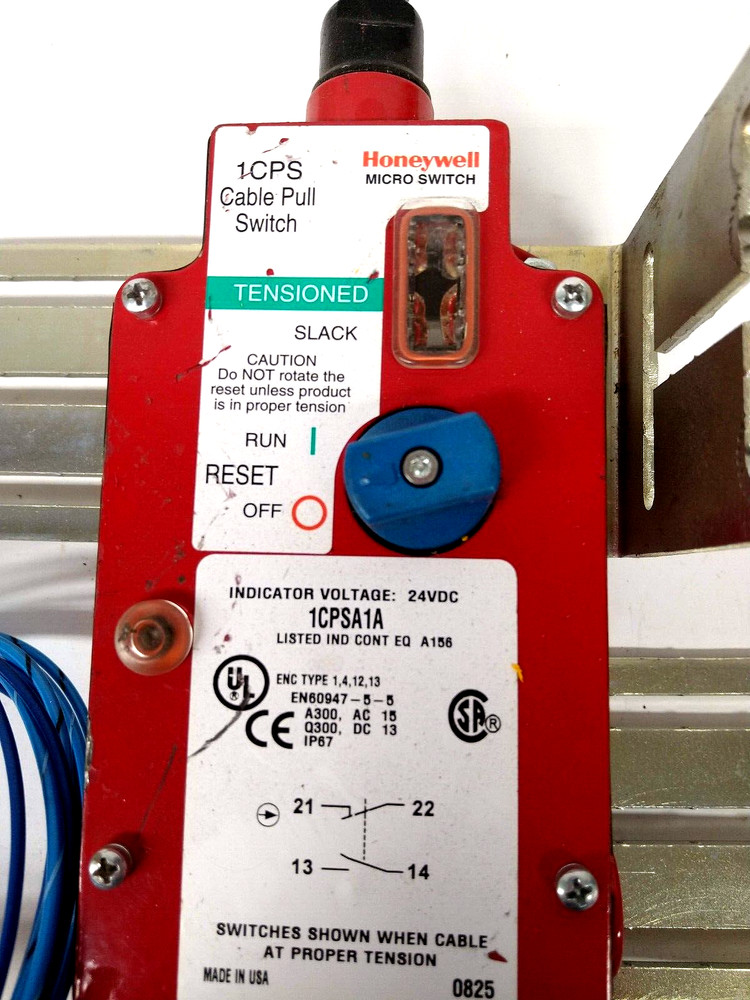 Honeywell Micro Switch Cable Pull Switch 24VDC ICPSA1A