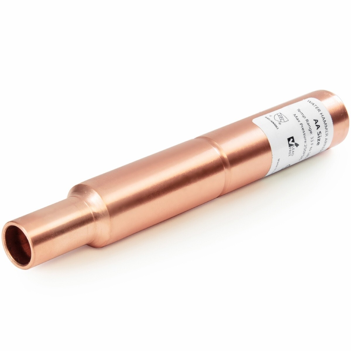 5 PCS EFIELD MH-260 1/2-Inch Straight Male Sweat Copper Water Hammer Arrestor