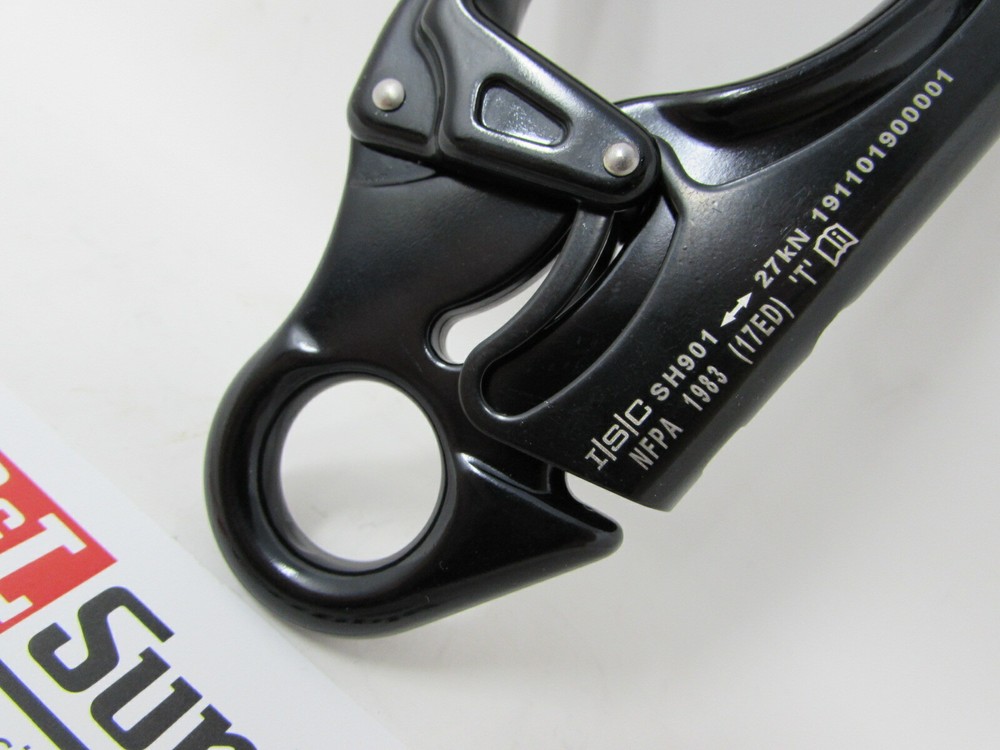 ISC ALUMINUM DOUBLE LOCK SNAP HOOK - ARBORIST CLIMBING