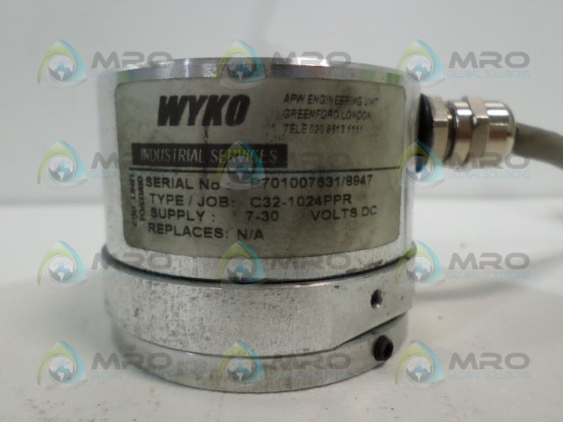 WYKO SERVICES C32-1024PPR ENCODER UNMP