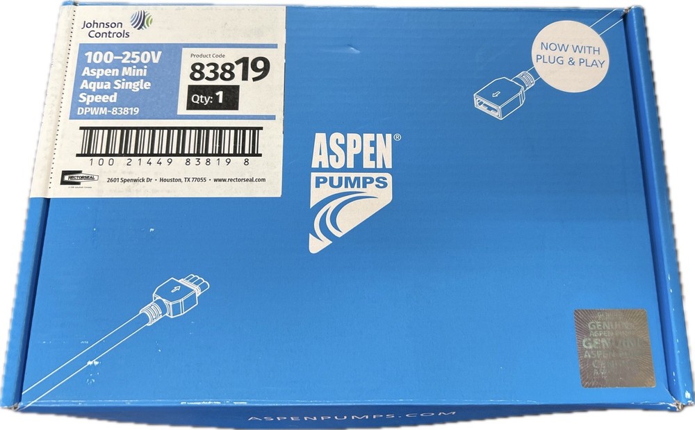 Aspen Mini Aqua Pump Single Speed 83819
