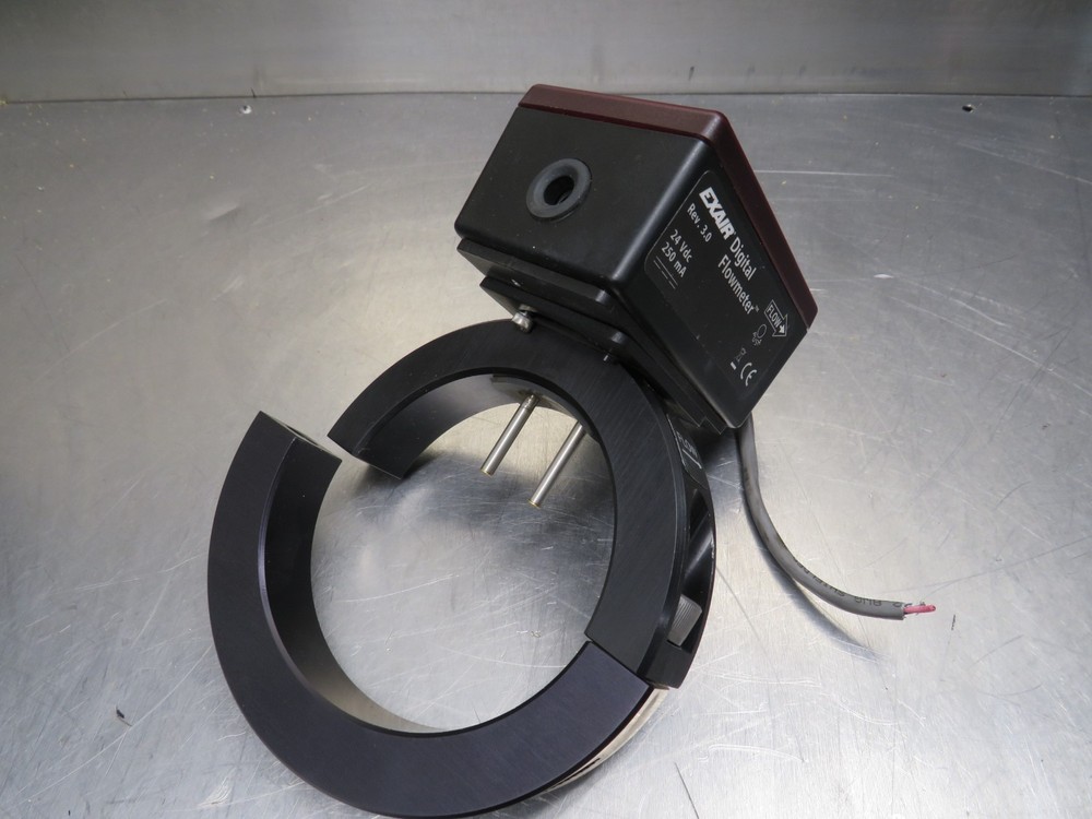 Exair Digital Flow Meter Rev 3.0 With 3" Guide