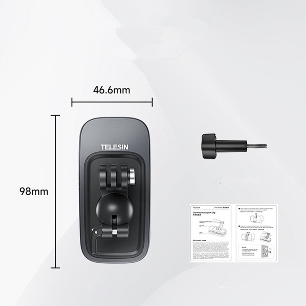 Universal Magnetic Backpack Clip Mount Holder for Action Camera Accessories