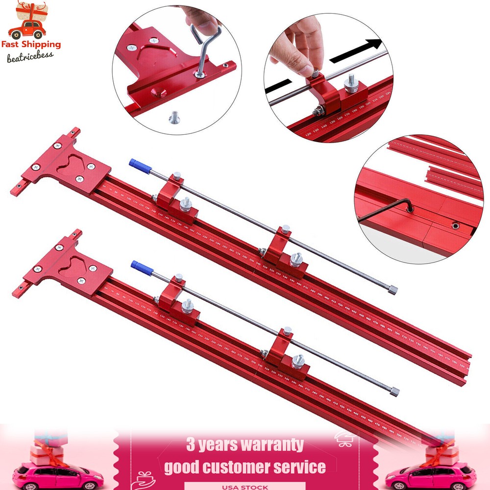 Parallel Rail Guide System Track Saw Woodworking Guide Carpentry Tool Set 120cm