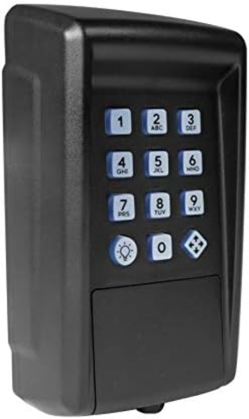 Digital Wireless Keypad for Secure Gate Access - Backlit, 25 Codes Supported