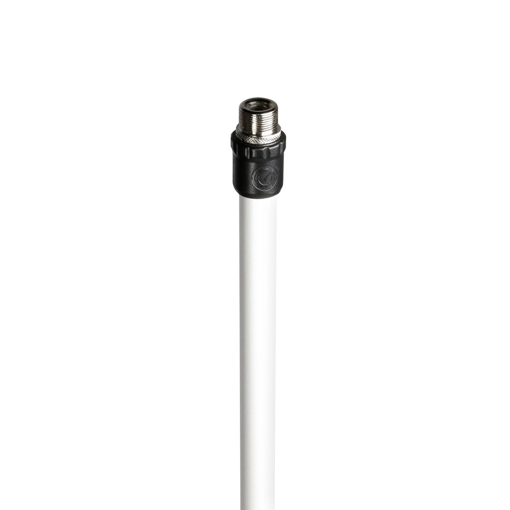 Gravity GMS23W White Microphone Stands w Round Base in White 4-Pack