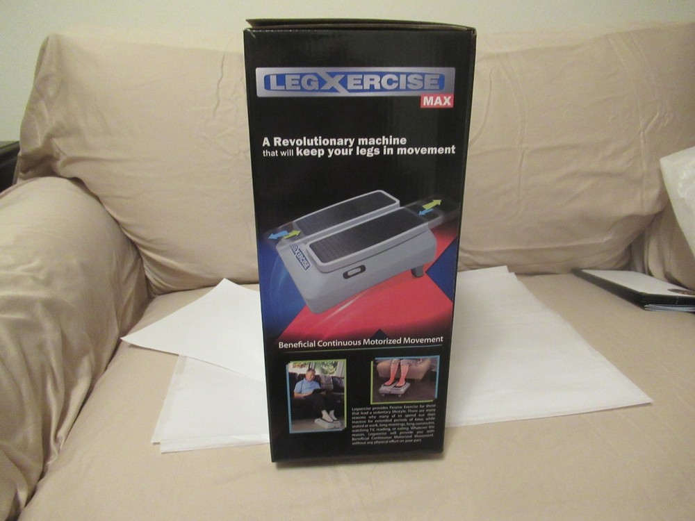 LegXercise Pro LEGX-011 Motorized Leg Activator Exercise Machine