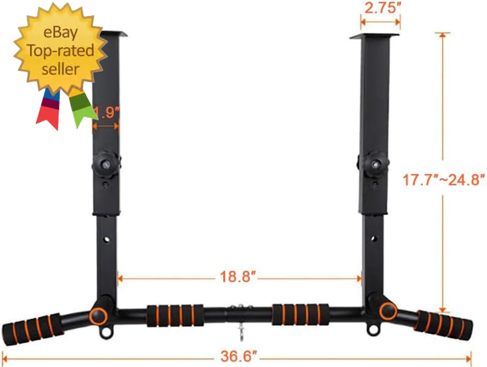 Height Adjustable Pull up Bar, Heavy Duty Pull up Bar, Barmount, Ceiling Mount