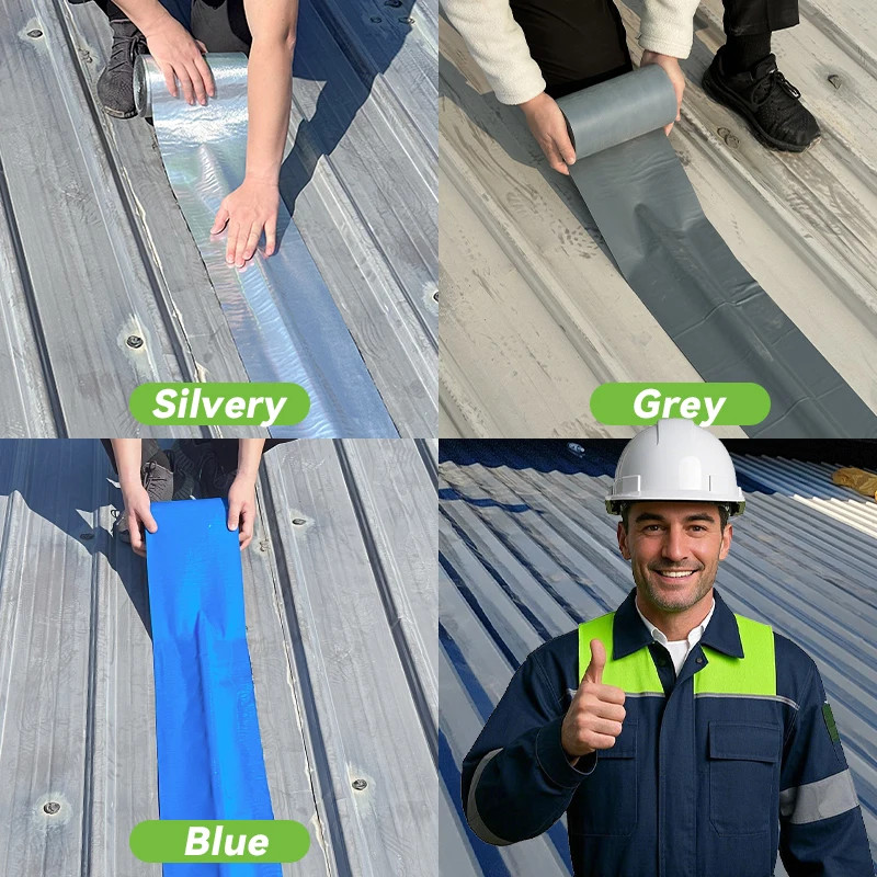 Industrial Metal Roof Waterproof Tape,Self-adhesive and Heat-resistant Tape,film