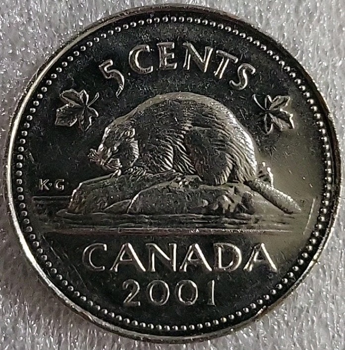 Canada 2001 5 Cents *D140