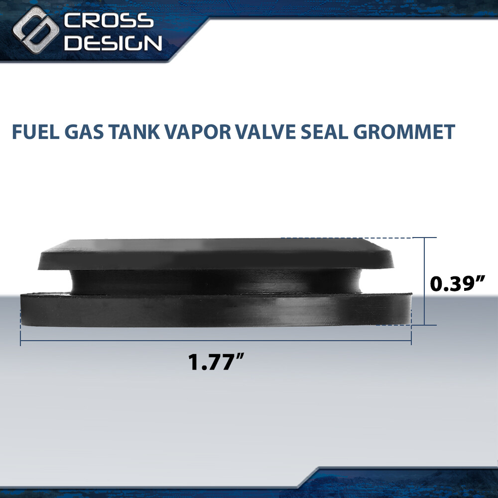 Fuel Gas Tank Vapor Valve Vent Seal O-Ring Grommet Fit for Ford Mercury New