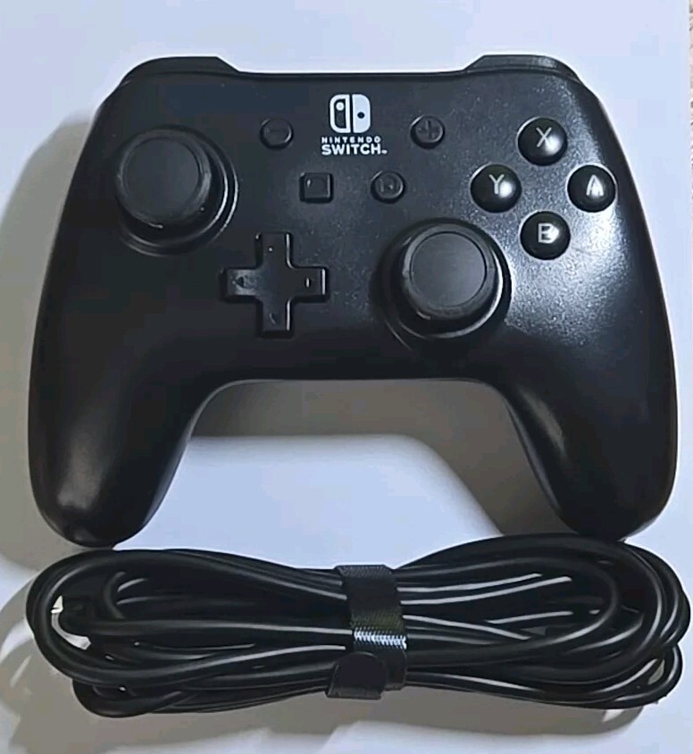 PowerA Wired Controller for Nintendo Switch - Black, Pre-Owned VGC