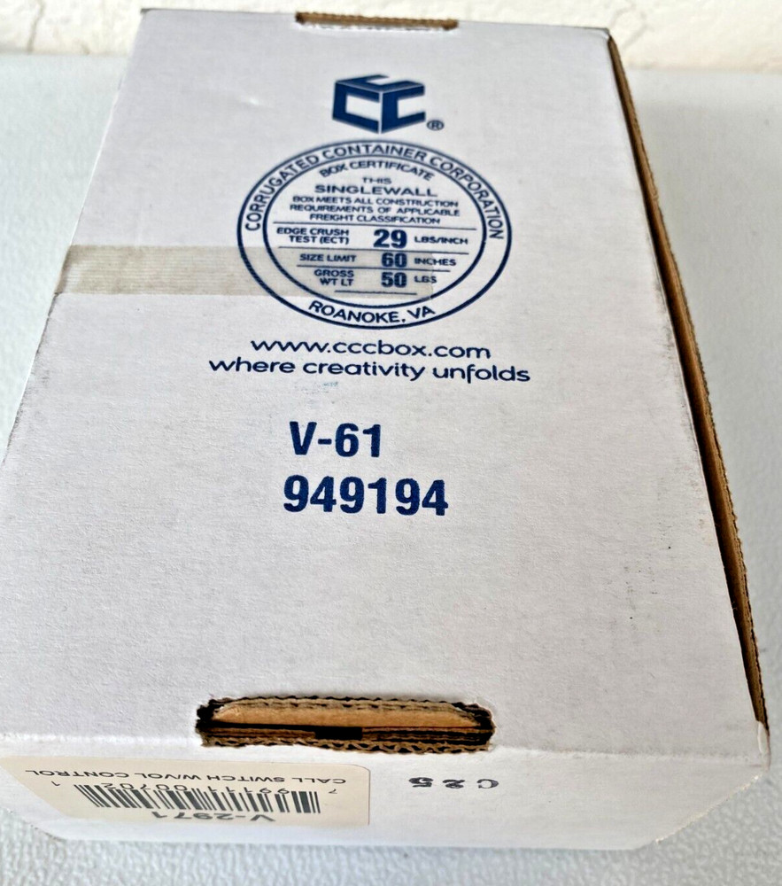 Valcom V-2971 Call In Switch with Volume Control