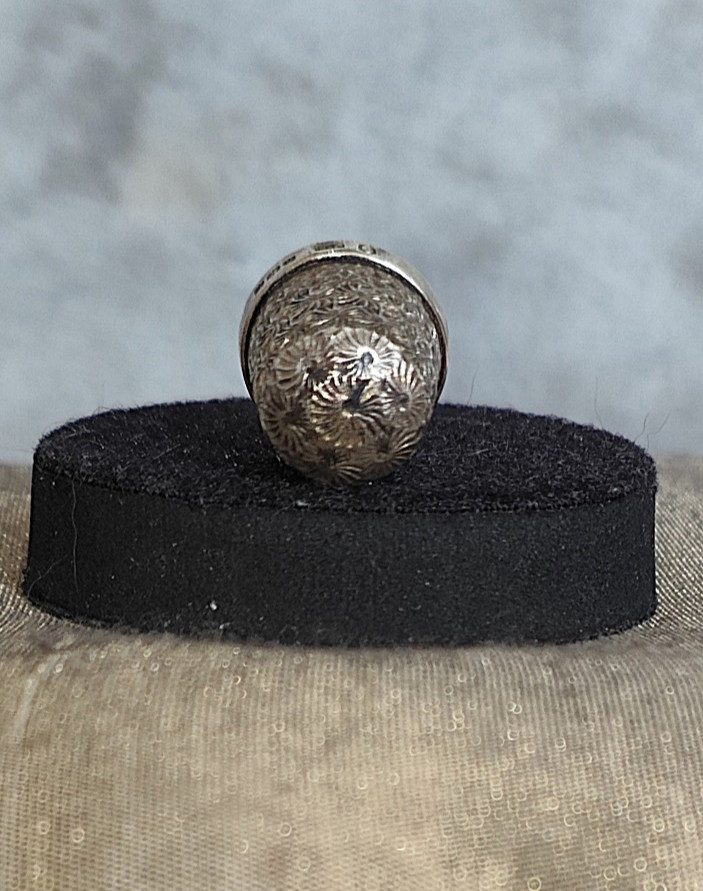 Vintage Sterling Silver Thimble