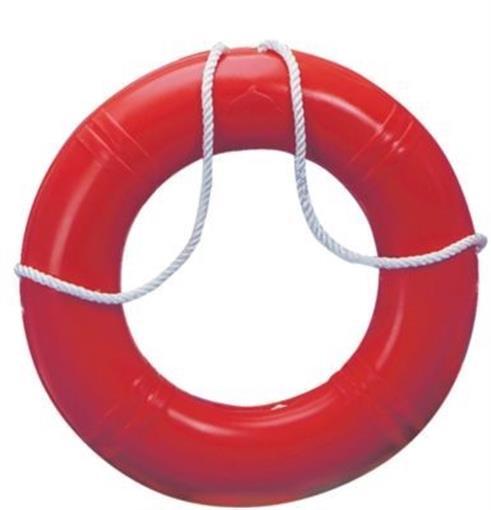 Dock Edge Dolphin Hardshell Life Ring Buoy DE55233F