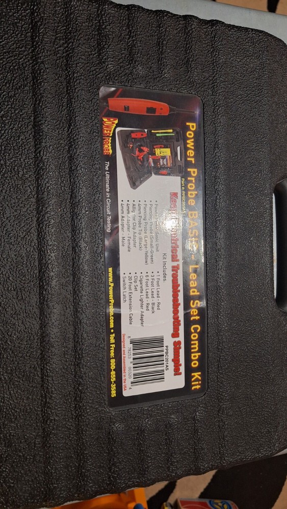 New Power Probe PPBC201AS Basic And Lead Set Combo Kit