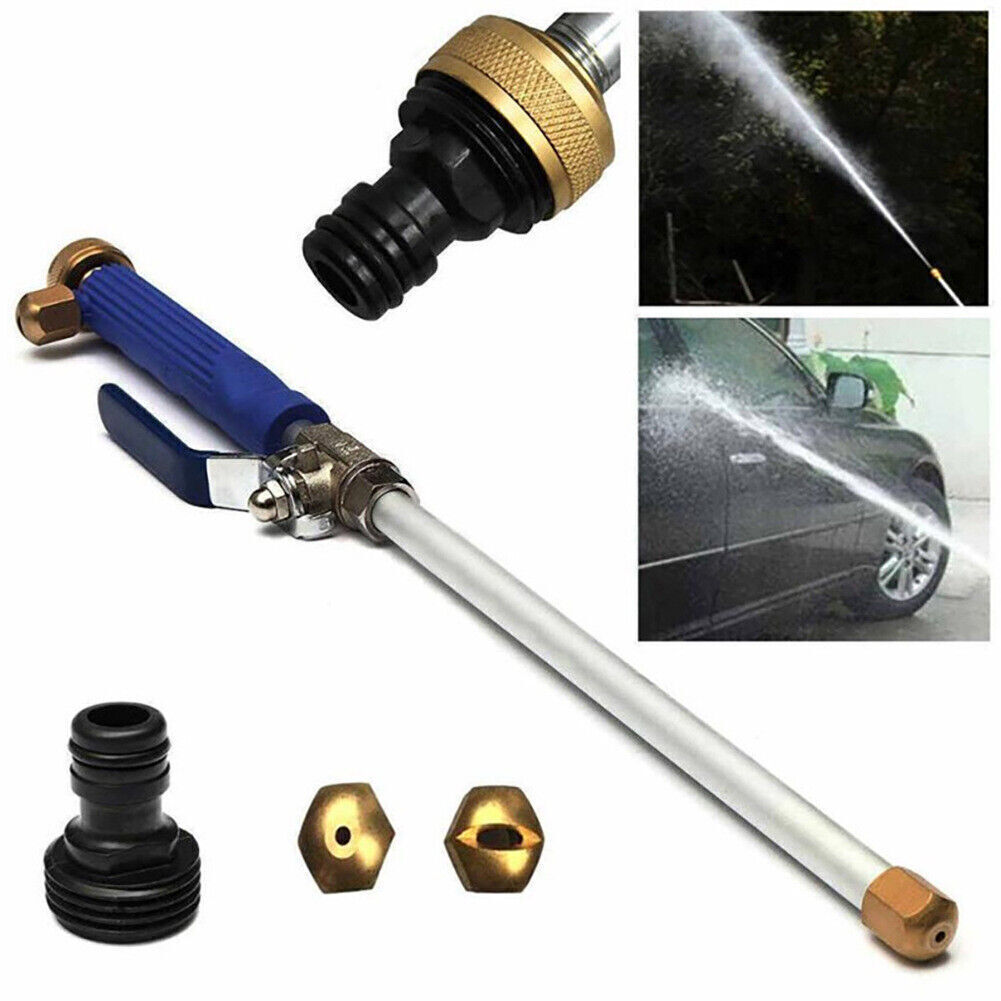 Hydro Jet High Pressure Power Washer Water Spray Gun Nozzle For Garden Car Hose