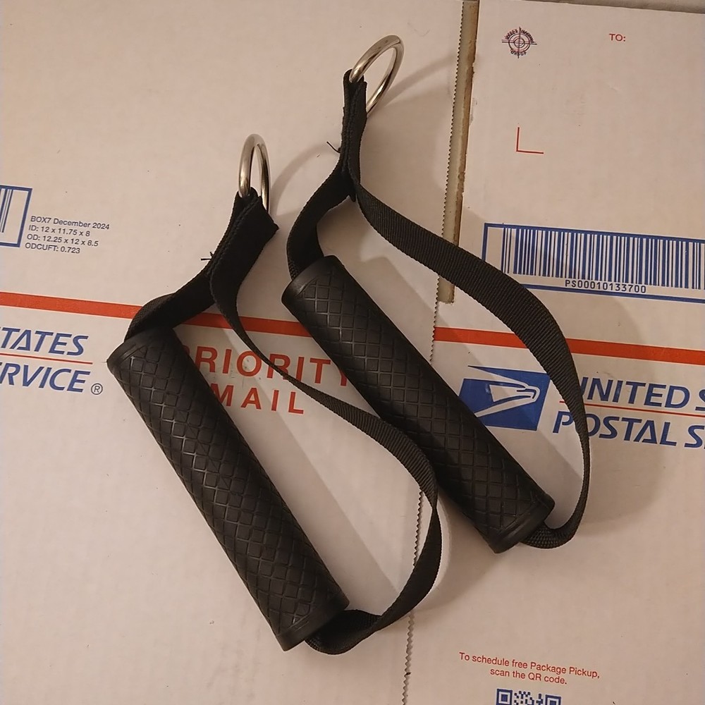 Gym Home Cable Machine Attachments Triceps Pull Down Accessories Cable Row V-Bar