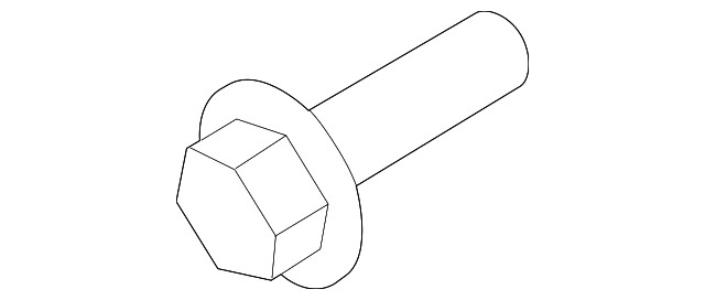 Genuine Ford Engine Torque Strut Mount Bolt W500044-S442