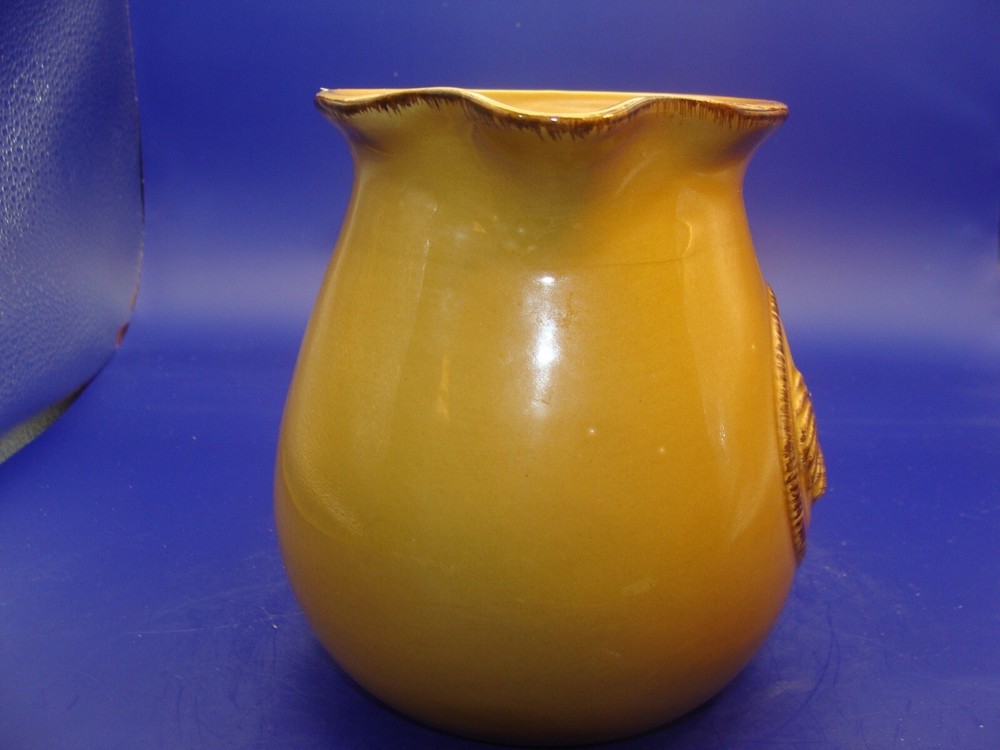 Ceramic Rooster Pitcher ~ Pottery ~ 5” Wide ~ 5” High ~