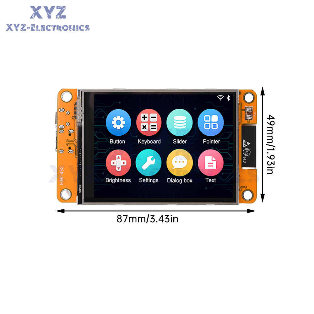 ESP32 WIFI Bluetooth Development Board 2.8" LCD TFT Touch Screen Module + Case