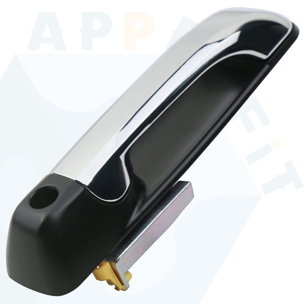 APPERFiT Exterior Door Handle Chrome & Black for & - Front Left
