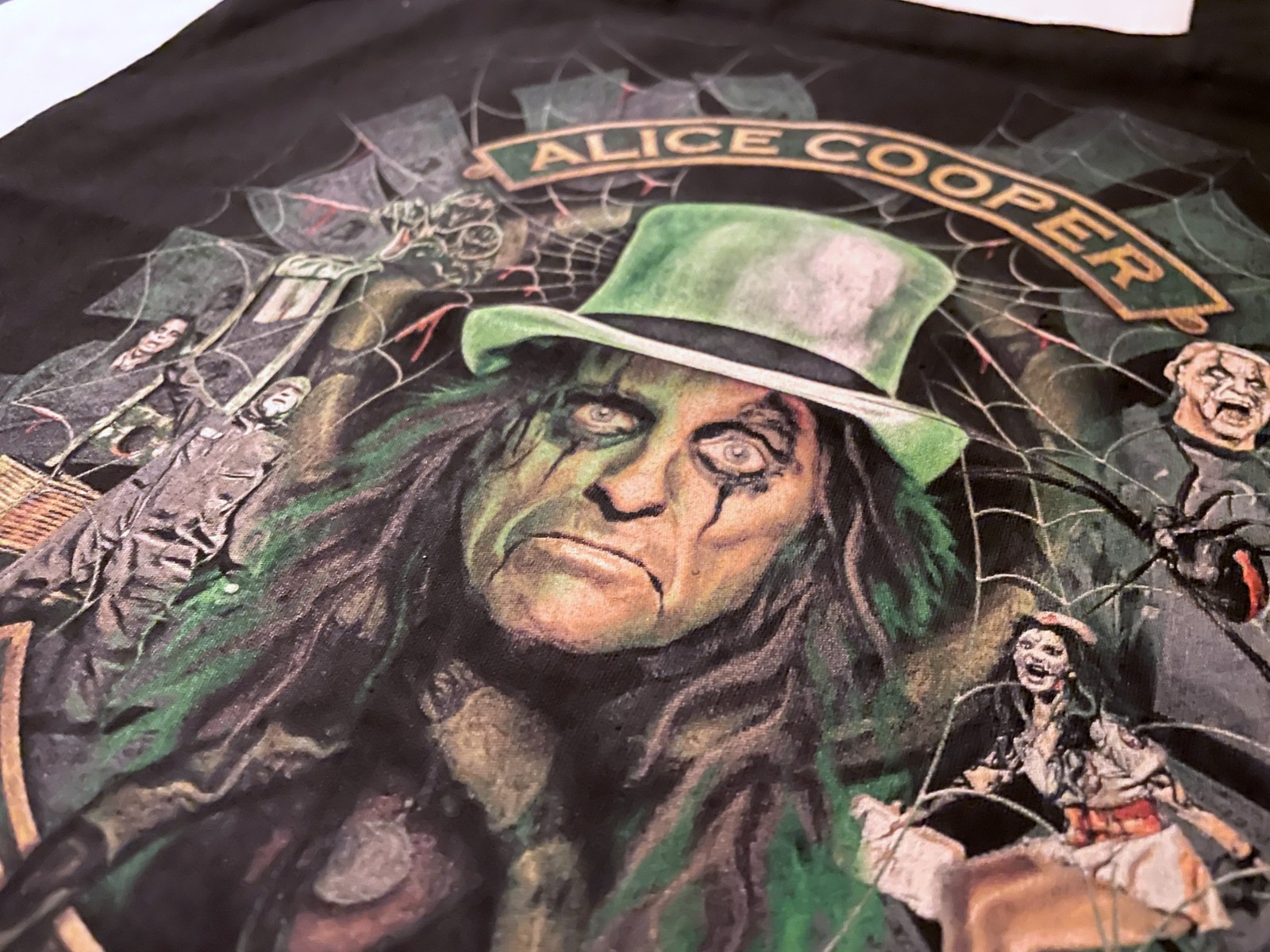 ALICE COOPER TOTE BAG Paranormal 2017 - 2018 tour VIP official merchandise