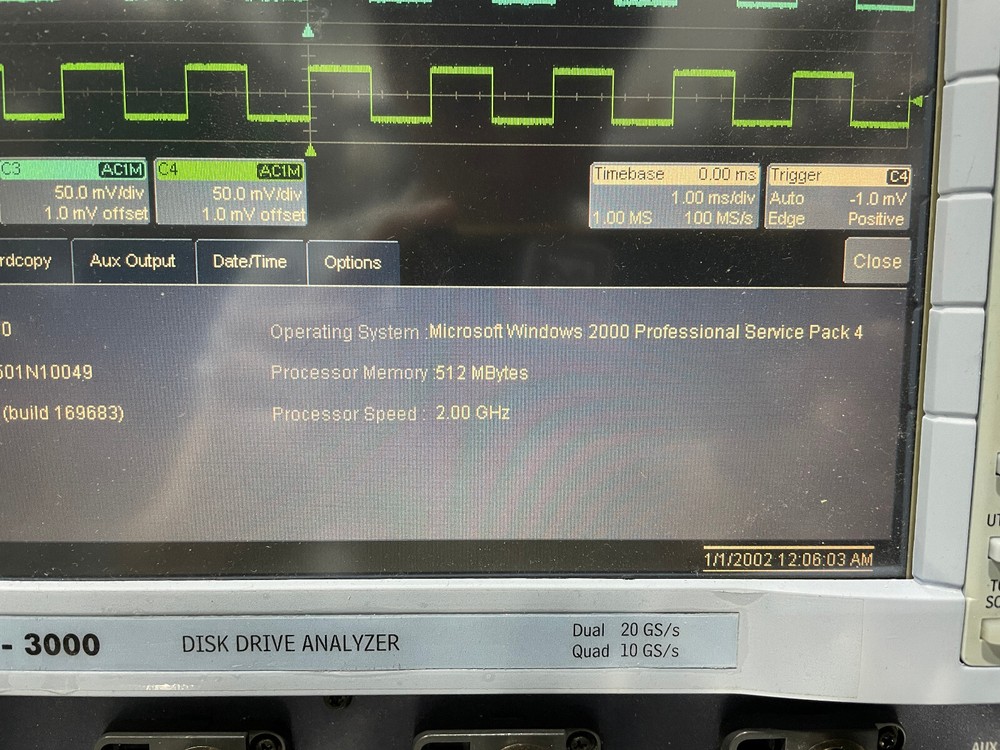 LeCroy DDA-3000 Disk Drive Analyzer Opt DDA
