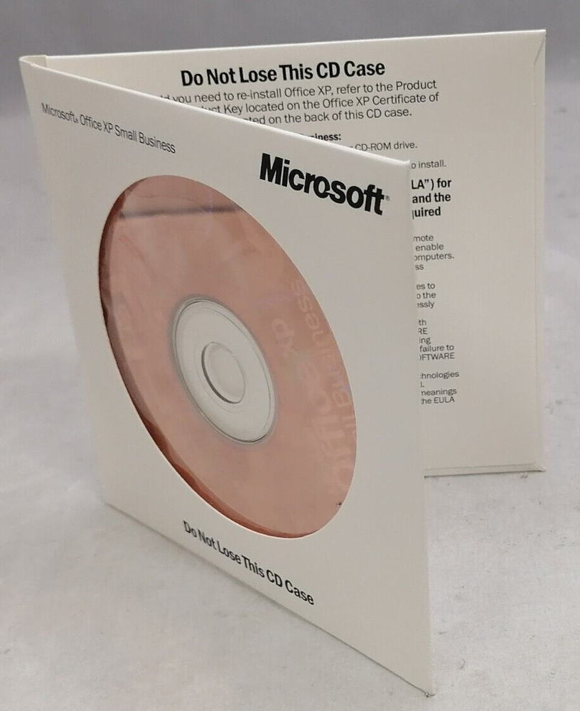 Microsoft Office XP 2002 Small Business