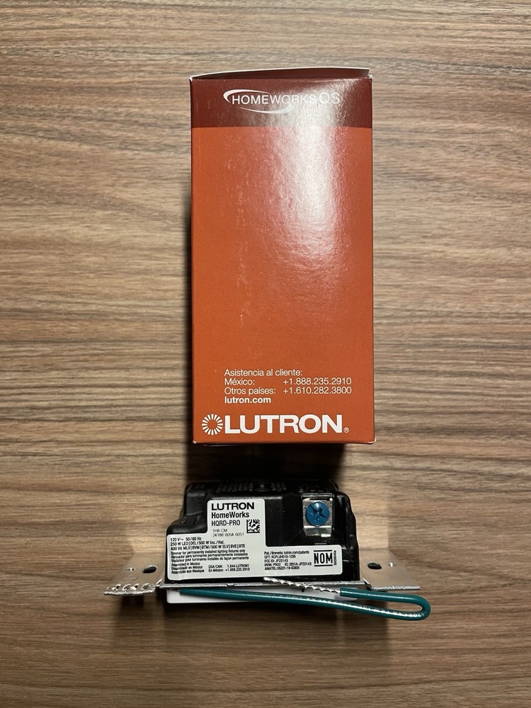 Lutron Homeworks QS HQRD-PRO-WH Dimmer Switch (White)