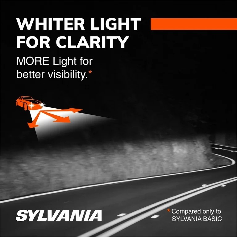 SYLVANIA SilverStar Ultra High Performance 2 Piece Halogen Headlight Bulb